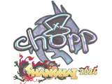 Artwork for Sticker | chopper (Holo) | Shanghai 2024