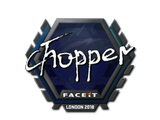 Artwork for Sticker | chopper | London 2018