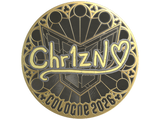 Artwork for Sticker | Chr1zN (Gold) | Cologne 2026