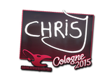 Artwork for Sticker | chrisJ | Cologne 2015