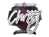 Artwork for Sticker | chrisJ (Foil) | Berlin 2019