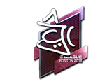 Artwork for Sticker | chrisJ (Foil) | Boston 2018