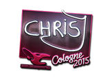 Artwork for Sticker | chrisJ (Foil) | Cologne 2015
