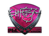 Artwork for Sticker | chrisJ (Foil) | Krakow 2017