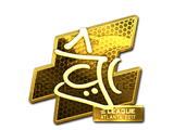 Artwork for Sticker | chrisJ (Gold) | Atlanta 2017