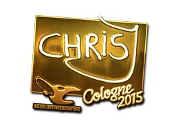Sticker | chrisJ | Cologne 2015