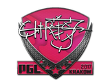 Artwork for Sticker | chrisJ | Krakow 2017