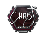 Artwork for Sticker | chrisJ | London 2018
