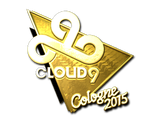 Artwork for Sticker | Cloud9 G2A (Gold) | Cologne 2015