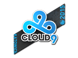Artwork for Sticker | Cloud9 G2A | Katowice 2015