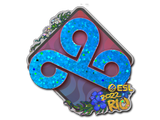 Artwork for Sticker | Cloud9 (Glitter) | Rio 2022
