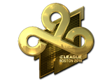 Artwork for Sticker | Cloud9 (Gold) | Boston 2018