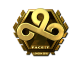 Artwork for Sticker | Cloud9 (Gold) | London 2018