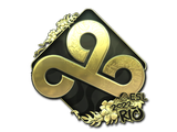 Artwork for Sticker | Cloud9 (Gold) | Rio 2022