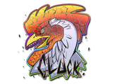 Artwork for Sticker | Cluck (Holo)