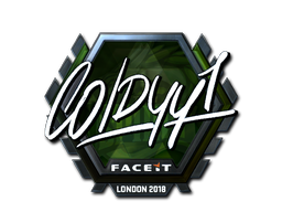 Sticker | COLDYY1 | London 2018