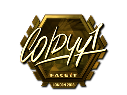 Sticker | COLDYY1 | London 2018