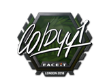 Artwork for Sticker | COLDYY1 | London 2018
