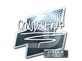 Artwork for Sticker | coldzera (Foil) | Atlanta 2017