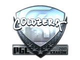 Artwork for Sticker | coldzera (Foil) | Krakow 2017