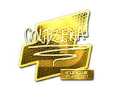 Artwork for Sticker | coldzera (Gold) | Atlanta 2017