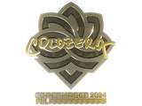 Artwork for Sticker | coldzera (Gold) | Copenhagen 2024