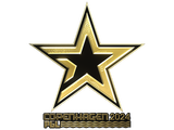 Artwork for Sticker | Complexity Gaming (Gold) | Copenhagen 2024