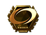 Artwork for Sticker | compLexity Gaming (Gold) | London 2018
