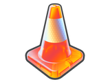 Artwork for Sticker | Cone Zone (Holo)