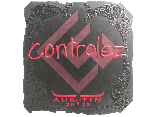 Sticker | controlez (Foil) | Austin 2025