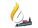 Artwork for Sticker | Copenhagen Flames (Foil) | Stockholm 2021