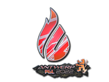 Artwork for Sticker | Copenhagen Flames (Holo) | Antwerp 2022