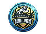 Artwork for Sticker | Copenhagen Wolves (Foil) | Cologne 2014