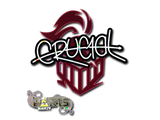 Artwork for Sticker | CRUC1AL (Glitter) | Paris 2023