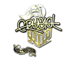 Artwork for Sticker | CRUC1AL (Gold) | Paris 2023