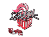 Artwork for Sticker | CRUC1AL (Holo) | Paris 2023