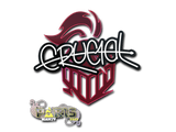 Artwork for Sticker | CRUC1AL | Paris 2023