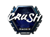 Artwork for Sticker | crush (Foil) | London 2018