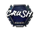 Artwork for Sticker | crush | London 2018