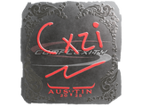 Artwork for Sticker | Cxzi (Foil) | Austin 2025