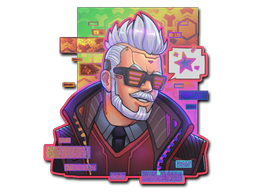 Sticker | Cyber Romanov
