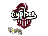 Artwork for Sticker | Cypher (Glitter) | Paris 2023