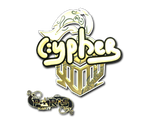 Artwork for Sticker | Cypher (Gold) | Paris 2023