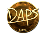 Artwork for Sticker | daps (Gold) | Katowice 2019