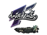 Artwork for Sticker | dav1d | Antwerp 2022
