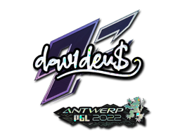 Sticker | dav1d | Antwerp 2022