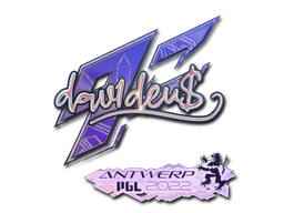 Sticker | dav1d | Antwerp 2022