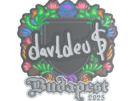 Sticker | dav1deuS | Budapest 2025