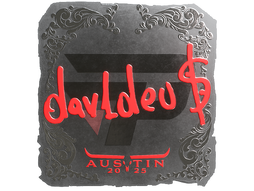 Sticker | dav1deuS | Austin 2025