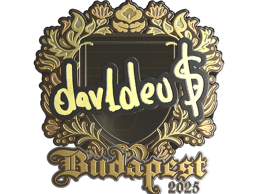 Sticker | dav1deuS | Budapest 2025